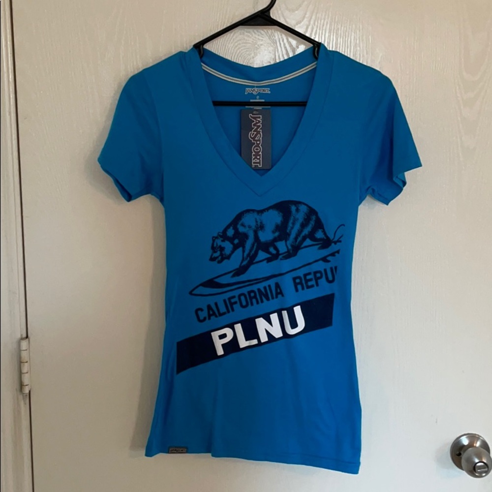 Blue Point Loma Nazarene University V Neck Tee